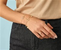 Vicenza - Piazzetta Palladio 2 - Ringe Marco Bicego Dame Jaipur Link in Gelbgold Diamante 0.07 Ct AB471-B - AB471-B